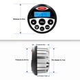 thumbnail image 4 of Paquete de sistema de audio Bluetooth HASDA Marine con altavoz de 4 pulgadas, 4 of 6