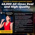 thumbnail image 2 of Karaoke Spanish English Computer 45,000 Songs Professional System Best Software, 2 of 5