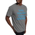thumbnail image 4 of CafePress - Funny Cancer Chemo Superpowers Blue Lt Mens Comfor - Mens Comfort Colors Shirt, 4 of 5