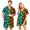 Fluorescent Green, variant on Couples Matching Halloween Pajama Sets 2 Piece Short Sleeve Button Down Pjs Soft Lightweight Sleepwear for Women Men Plus Size Pumpkin Bat Print Lounge Set Orange L