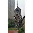 thumbnail image 4 of Turkish Blue Evil Eye Hamsa Hand Car Wall Hanging Decoration Ornament (Red), 4 of 4