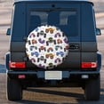 thumbnail image 5 of Kll Cartoon Monster Trucks1 Tire Cover,Universal Wheel Tire Cover For Trailer, Rv, Suv, Truck,Camper And Many Vehicle,(), 5 of 8