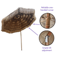 thumbnail image 2 of Impact Canopy 8 Foot Thatched Hawaiian Tiki Umbrella, Pool Patio Beach Umbrella, 2 of 7