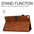 thumbnail image 3 of Dteck Wallet Case For Samsung Galaxy Tab A 10.1 SM-T510 (2019 Released) 10.1 inches,Magnetic Folio Retro Leather Card Holder Cover Kickstand Shockproof Protective,Brown, 3 of 6