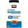 Force Factor Ultimate Magnesium, Magnesium Supplement with L Theanine for Sleep, Stress Relief, Relaxation & Mood, Orange Creamsicle, 60 Soft Chews