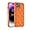 Orange, variant on Compatible with iPhone Case,[ Drop Protection] 3D Cloud Pattern TPU Full Body Protection Soft Shockproof Cover Phone Case (Purple,iPhone 11)
