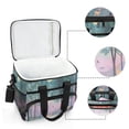 thumbnail image 6 of FORMRS Insulated Cooler Bag 24 Cans Capacity Soft Leakproof Lunch Box with Side Pockets, Purple Forest Scene, 6 of 7