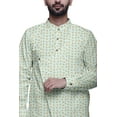 thumbnail image 3 of Atasi Cotton Long Kurta Pajama Set For Men Designer Casual Kurta Pajama Clothing, 3 of 3