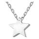 thumbnail image 1 of Dije Estrella Collar Acero Plata Inoxidable Mujerminimalista Belug, Plata, 1 of 5