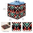 thumbnail image 3 of Palestine Collapsible Cube Organizer Storage Bin with Handle, 10.8"x10.5"x10.6", Large Capacity for Clothes Storage, 3 of 6
