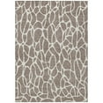 thumbnail image 2 of Addison Rugs Chantille Indoor/Outdoor Transitional Geometric Taupe Washable Rectangle Rug, 2'6" x 3'10", 2 of 6
