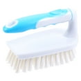 thumbnail image 5 of AURARMLET 2Pcs Simple Style Iron Type Scrub Brushes for Laundry Cleaning Blue PP TPR, 5 of 8