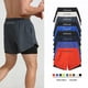thumbnail image 5 of Pantalones cortos deportivos para hombre, para correr, maratón, atletismo, holgados, de tres puntos, de secado rápido, con forro, anti-running, de doble capa, para fitness, 5 of 6