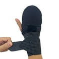 thumbnail image 2 of Sliding Mitt,Baseball Sliding Mitt,Sliding Mitt Baseball for Base Running,Sliding Mitt for Baseball and Softball,Protect Fingers,Elastic Compression Strap,Adult Open Finger Black Left Hand, 2 of 7