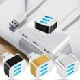 thumbnail image 1 of Oefntac USB Charger Portable 3 Port USB Mobile Phone Charger,USB Extender Charger,Adapter Charging Plug Station Home Office Working Trips Tool, 1 of 9