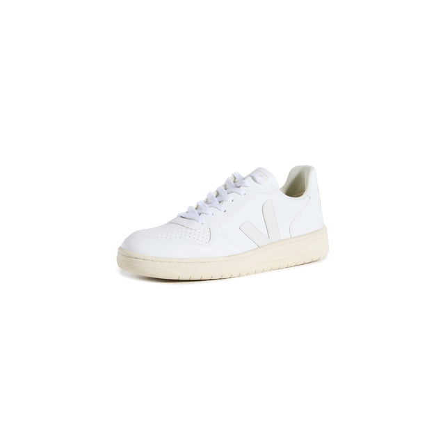 Tenis Veja V-10 CWL para hombre totalmente blancas de piel sintética