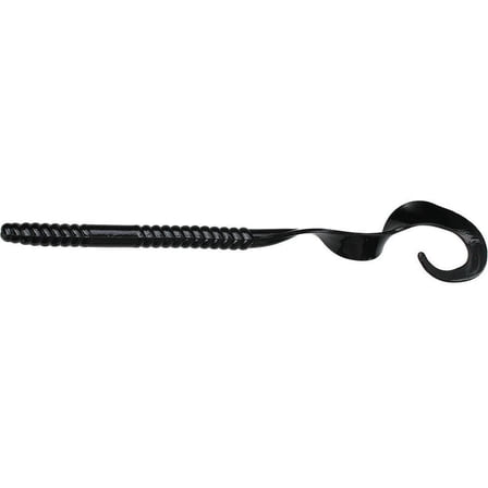 Gambler Ribbon Tail Worms (Black, 13 inch)