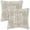 Beige, variant on Halloween Pillow Covers 16x16 inch Set of 2 Happy Halloween White Ghost Decor Pink Pillow Covers Happy Halloween Sofa Bed Outdoor Car Decoration TH-14B16