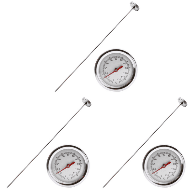 Termómetro Del Acero Inoxidable La Sonda Monitor Temperatura Abono Jardín