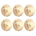 thumbnail image 3 of Tuercas, 50 piezas Tuercas autoblocantes Accesorios de hardware de fijación de tuercas puras Mejore su experiencia, 3 of 9
