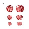 thumbnail image 2 of Cheers 12pcs/Set Christmas Cartoon Floor Wall Candy Stickers DIY Self-adhesive Decor, 2 of 2