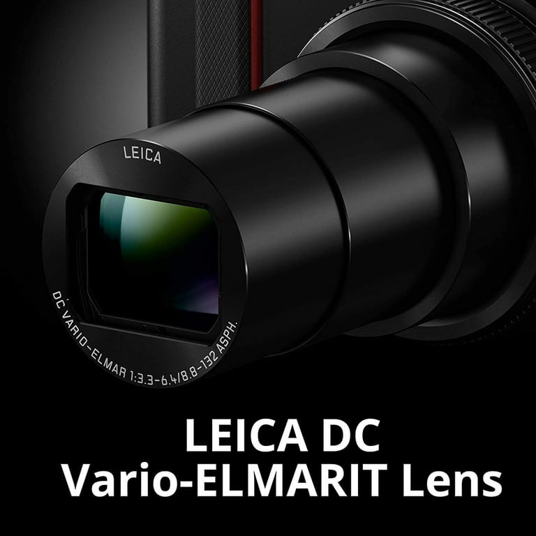 Open Box Panasonic LUMIX ZS200D 4K Digital Camera, 20.1MP 1-Inch