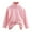 Pink, variant on Ruyang Kids Lined Striped Sweater Long Sleeve High Neck Fall Winter Warm Pullover Tops Boys Girls Soft Comfy Sweater Clothes
