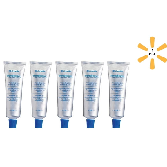 Convatec Stomahesive Diaper Rash Paste, 2oz, 5 Pack