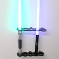 thumbnail image 4 of HHUXIUE Lightsaber Display Stand - Vertical Acrylic Holder - 5 Holes - Black, 4 of 7