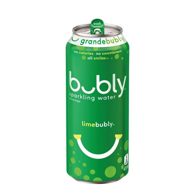 Bubly Lime Sparkling Water 473mL, Can