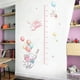 thumbnail image 3 of Foto de pared a la altura del niño - Adhesivo de pared para padres despegar y pegar en la habitación del bebé y en la sala de juegos de los niños - Mono jirafa + globo de animal, 3 of 4