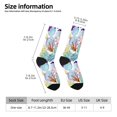 thumbnail image 2 of Balery Cactus Calcetas Largas con Estampado para Hombre y Mujer – Suaves y Transpirables, Talla Única (US 5-11), 2 of 6