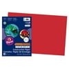 Riverside 3D Construction Paper, Super Heavyweight, 12" x 18", Holiday Red, 50 Sheets