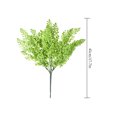 thumbnail image 2 of Ramo de helecho artificial Simulación Hierba de helecho Oficina en casa Decoración de plantas falsas Adorno de vegetación Advancent HA7733-00B, 2 of 6