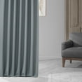 thumbnail image 2 of Spruce Blue Placid Thermal Hotel Blackout Curtain Pair (2 Panels), Spruce Blue, 50W X 96L, 2 of 6