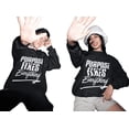 thumbnail image 4 of Purpose Fixes Everything® Youth Crewneck Sweatshirt, XS - XL, White Letters, 4 of 8