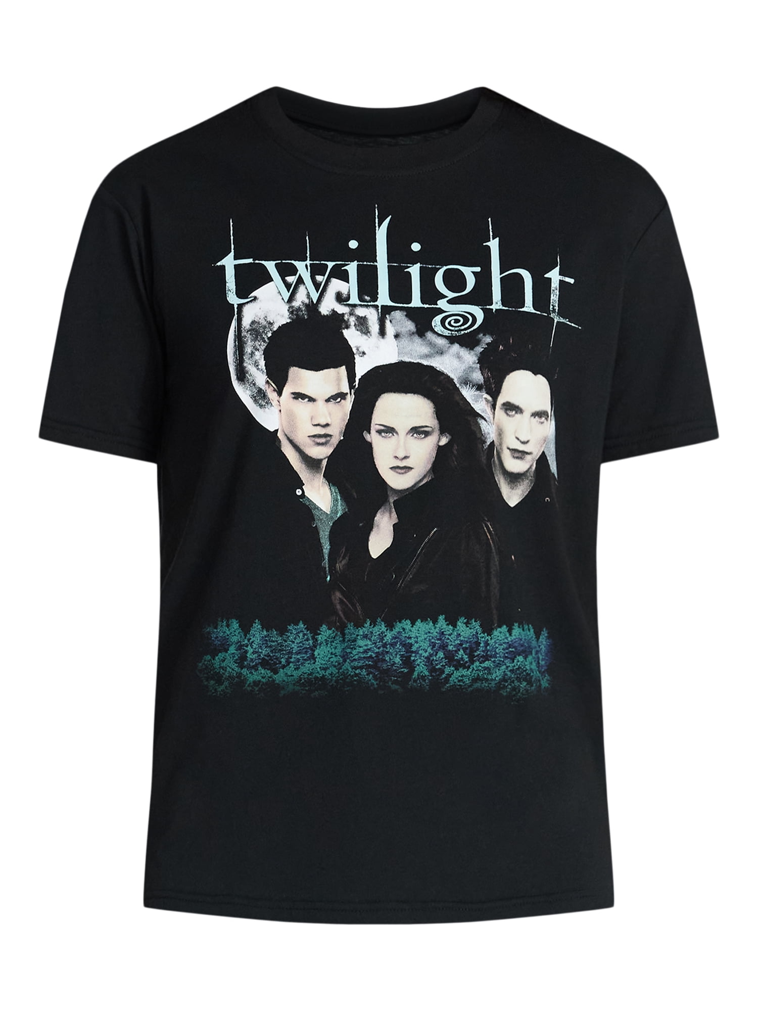 Twilight Women's Graphic Tee with Short Sleeves, Sizes XXS-XXL