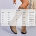 thumbnail image 3 of Yeahitch Women Boots Mid Calf Zippers Boots for Women Round Toe Chunky Heel Warm Comfortable Tall Boots, 3 of 6