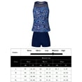 2 Piece Tankini Bathing Suits for Women with Shorts Athletic Swimsuits