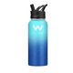 thumbnail image 1 of Termo Botella Acero Inoxidable Frio Caliente Portatil 32oz Azul degradado, 1 of 5