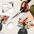 thumbnail image 6 of Yayeee Faucet Mat for Kitchen Sink 30" Diatomite Long Splash Guard Pad, Black Flowers, 6 of 7