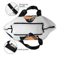 thumbnail image 4 of Balery Ocean Scene with Noah's Ark Bolsa Tote Estilo Estético con Cremalleras, Bolsa de Hombro, Bolsa de Compras Grande y Plegable, 4 of 8