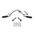 thumbnail image 4 of Flowmaster Exhaust System Kit 817690 Outlaw Cat Back System; Stainless Steel; With Muffler; 3 Inch Pipe Diameter; Single Exhaust With Dual Exit; Dual Out Rear/Side Exit, 4 of 4