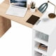 thumbnail image 5 of Escritorio minimalista MORU LINK Roble y Blanco con estantes, 5 of 8