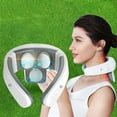 thumbnail image 3 of sruoe Neck Massager, Neck Massager with Heat, Intelligent Neck Massage Clearance, Portable Lymphatic Drainage Cervical Spine Smart Massager, Neck Massager Gift for Women Men, Home, 3 of 6