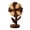 B 3-Layers, variant on qajexluz Sunflower Shaped Table Protectors Heat Resistant Trivets for Countertops Sunflower Trivets for Hot Dishes Heat Resistant Beech Wood Pot for Pots