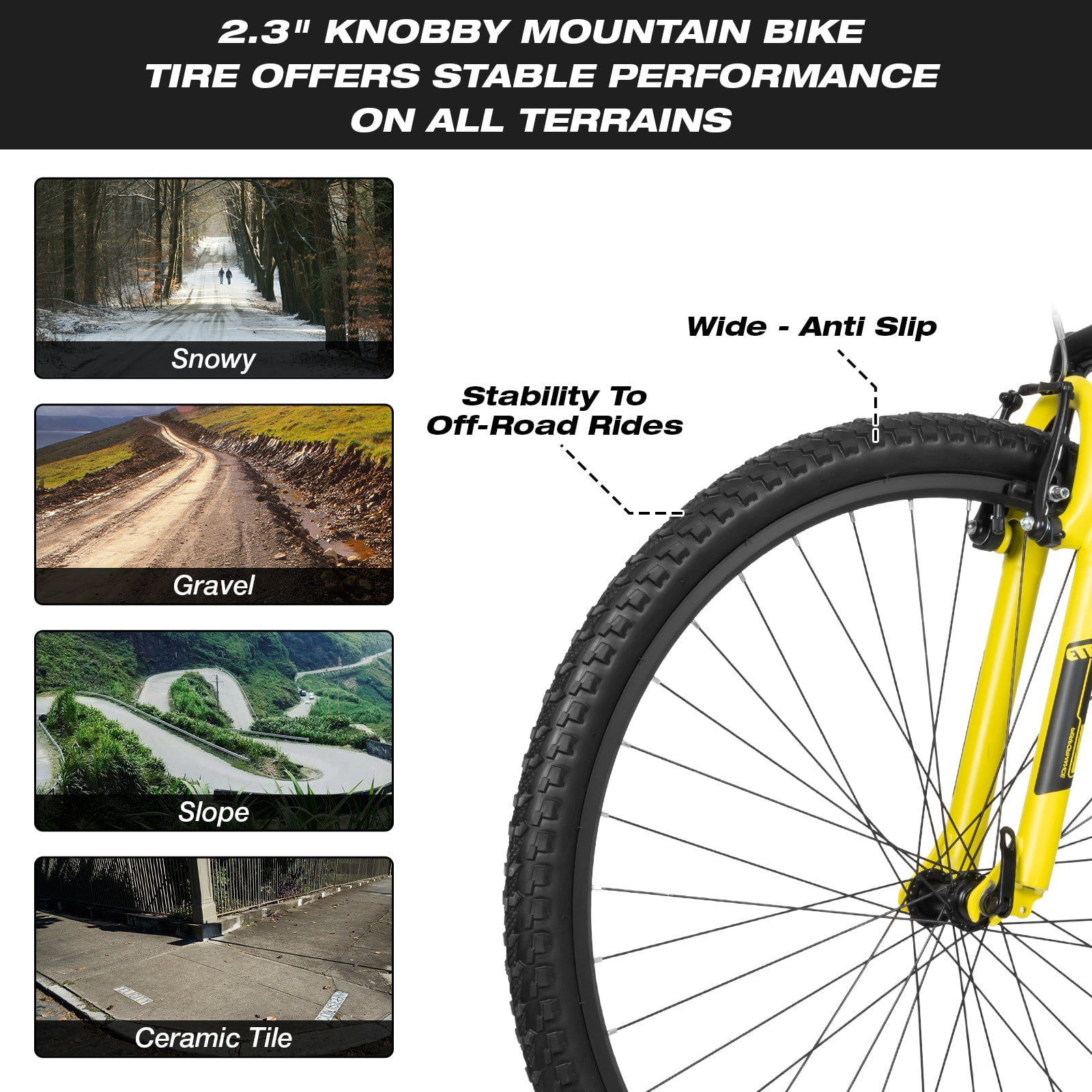 Hykolity 29 inch Mountain Bike 29r MTB Sport Bicycle 21 Speed Outdoor Cycling Large Bike Lightweight Full Suspension for Adult Men Woman Sooty Gray