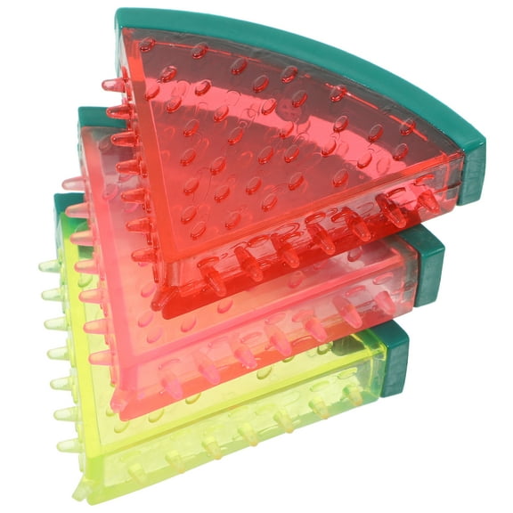 3pcs Cool Watermelons Shape Interactive Toys Dog Training Toys Pet Supply