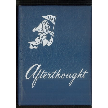 (Custom Reprint) Yearbook: 1953 Fairview Township Karns City High School - Afterthought Yearbook (Karns City, PA)