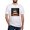 White, variant on - Shiny Jack O' Lantern Men's Classic T Shirt - Fitted T-Shirt, Vintage Fit Soft Cotton Tee